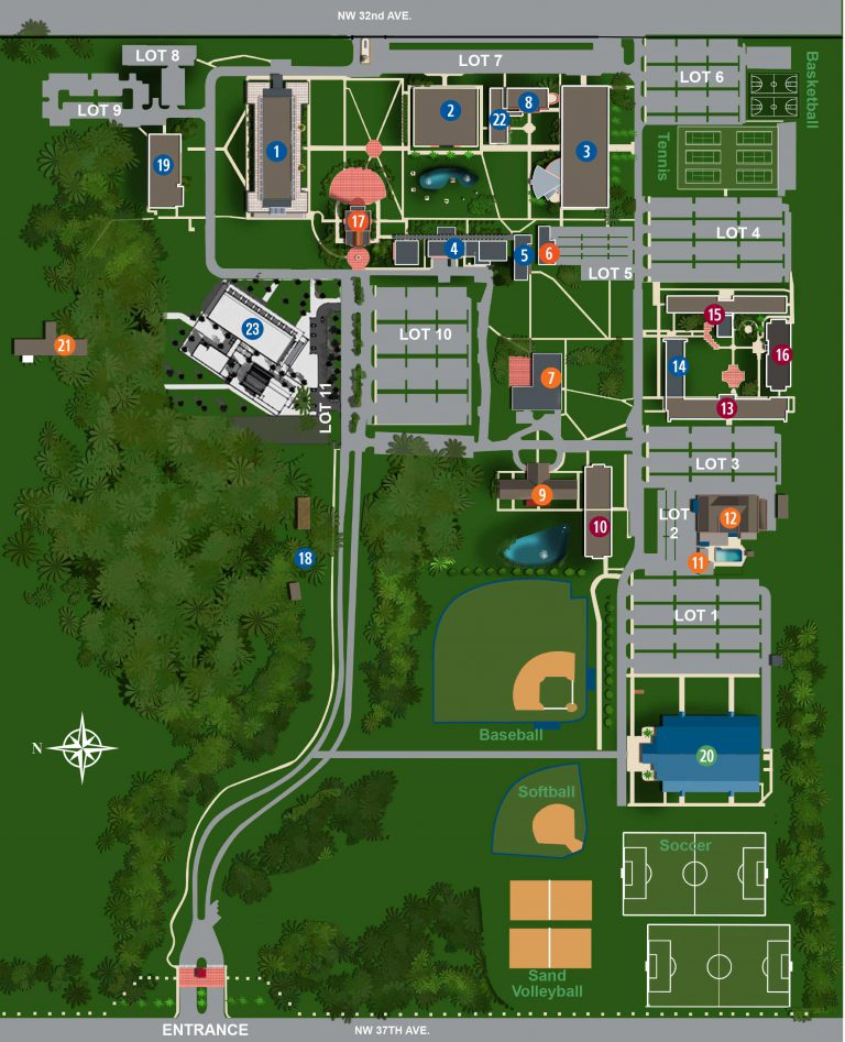 Campus Map - St Thomas University