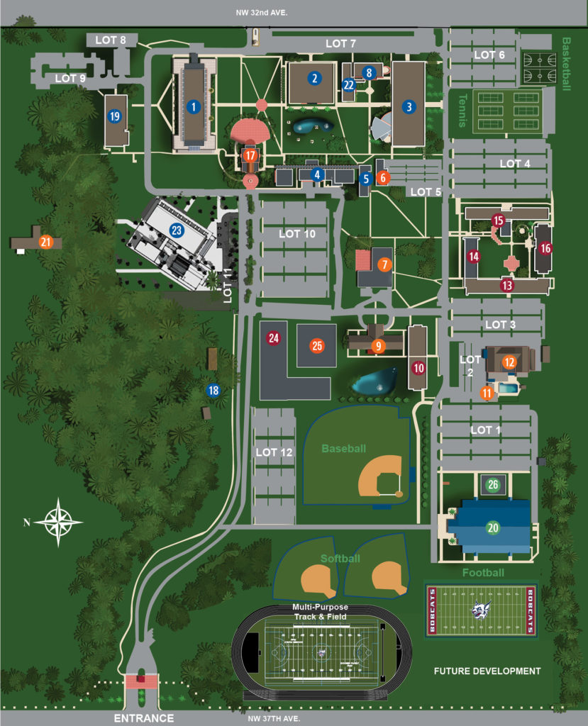 Campus Map - St Thomas University